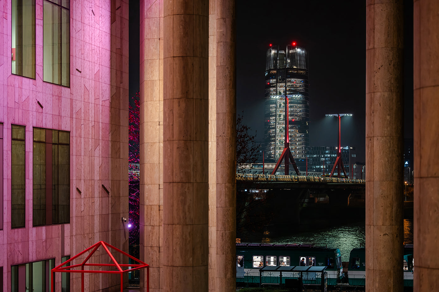 Rákóczi híd a MÜPA-ból #9159