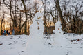 Snowmen on Normafa #9214
