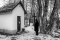 Chapel on the snowy Normafa #9217