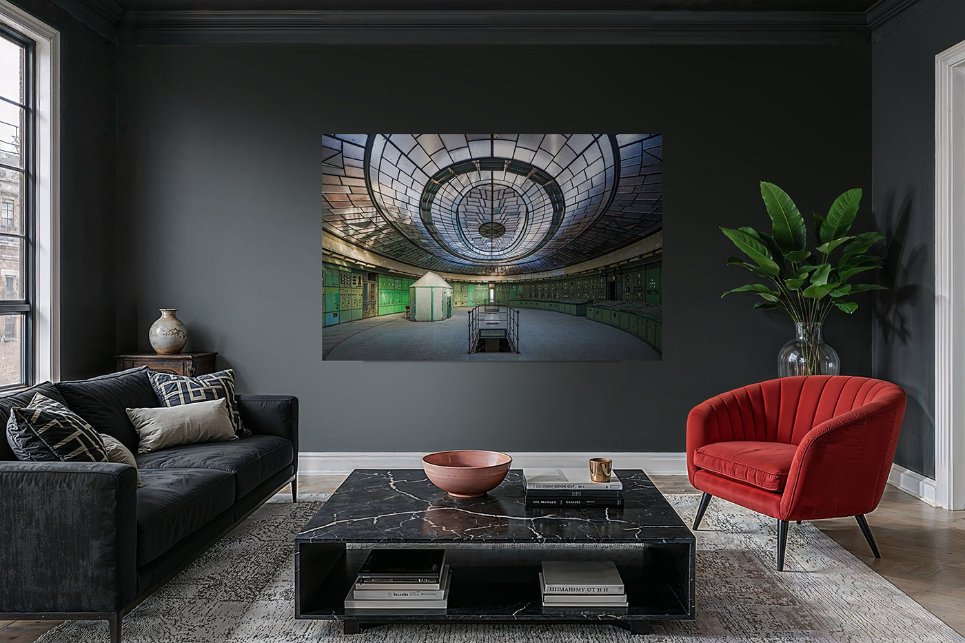 Budapest – Kelenföldi Hőerőmű kapcsolóterme | Fine Art giclée fotónyomat és falikép
