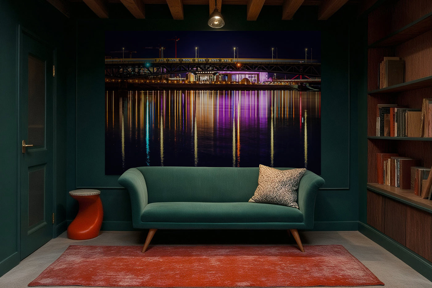 Budapest – Esti fények a Dunán | Fine Art giclée fotónyomat és falikép