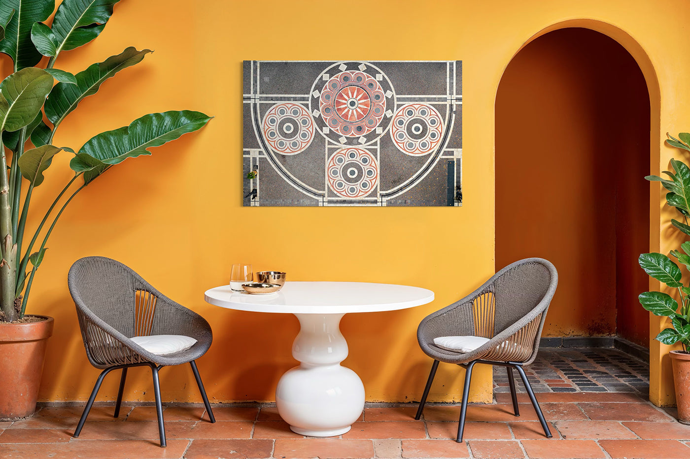 Budapest – Szent István tér díszburkolata felülnézetből | Fine Art giclée fotónyomat és falikép