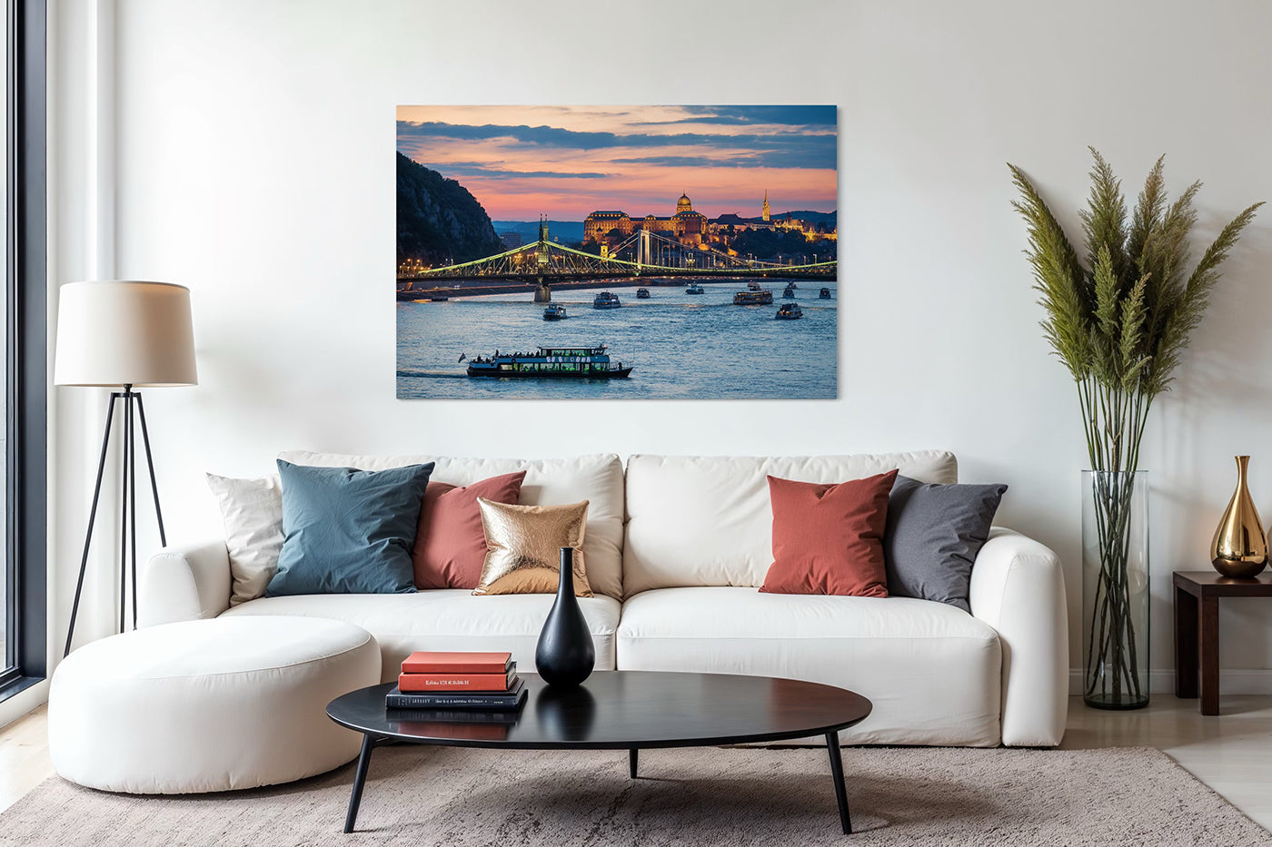 Panoráma a Petőfi hídról – Budapest fotó | Fine Art fotónyomat és digitális letöltés